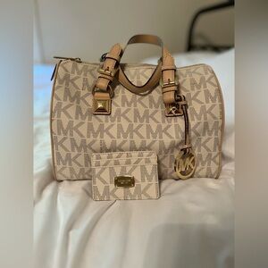 NWOT Michael Kors bag and wallet